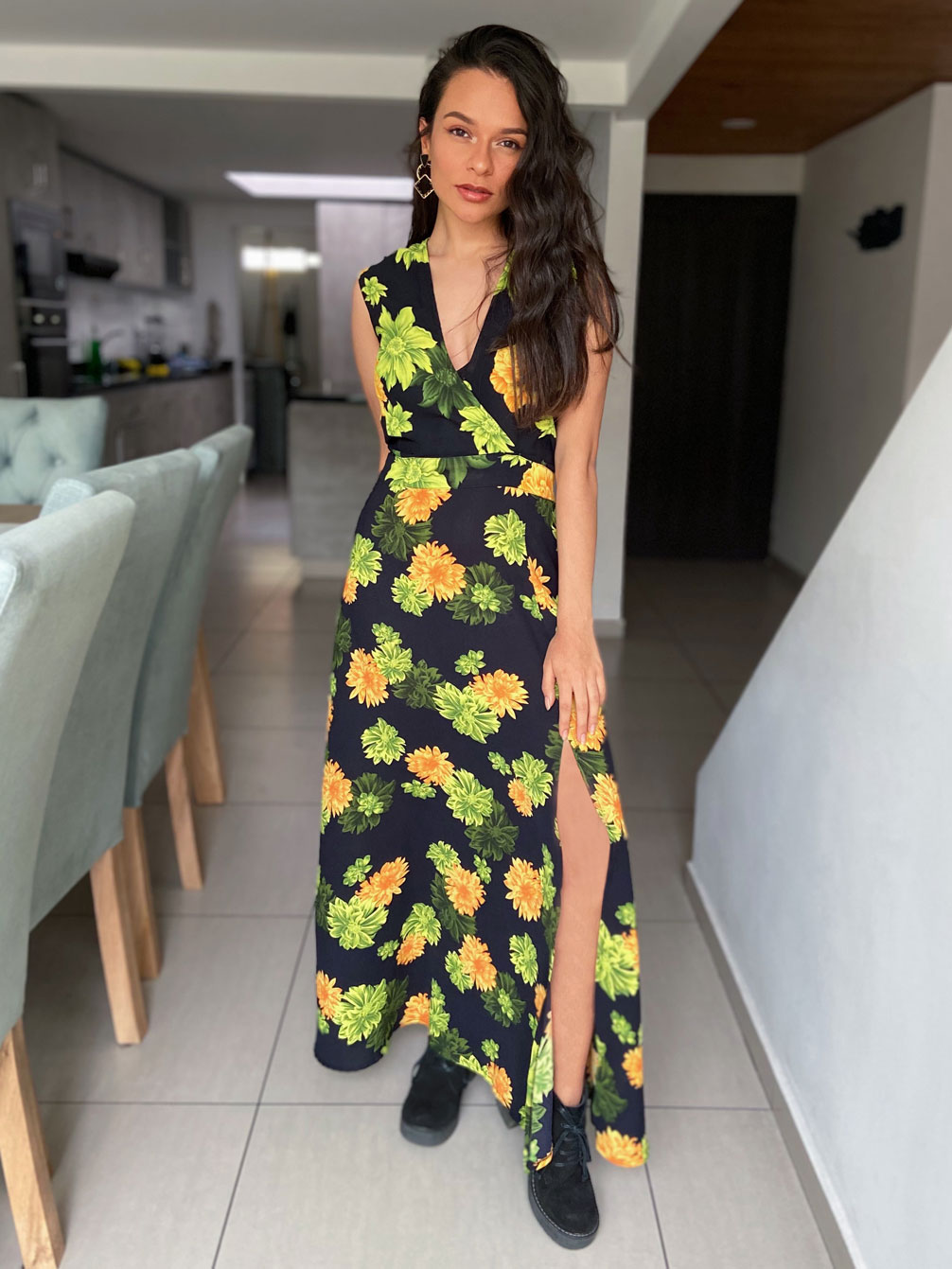 vestido---flores---amarillas---verdes