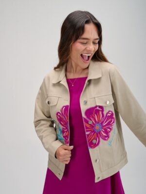 Chaqueta Florece